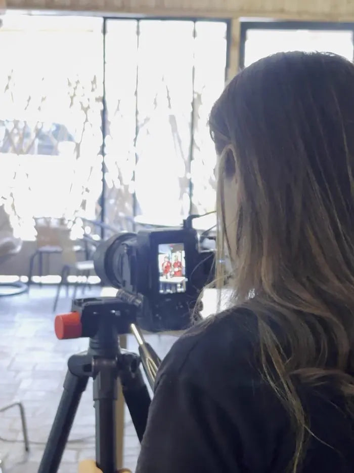Grabando el video de marca