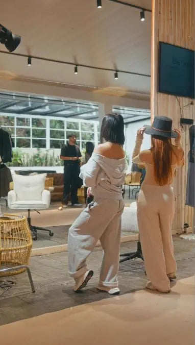 Alumnas en sesión de estilo